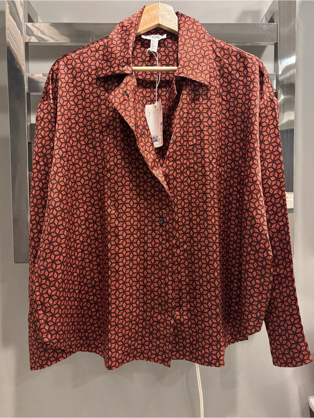 NWT COS silk top